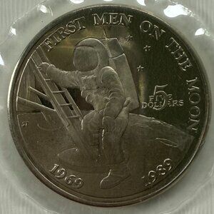Marshall Islands First Men on the Moon Commemorative Coin
